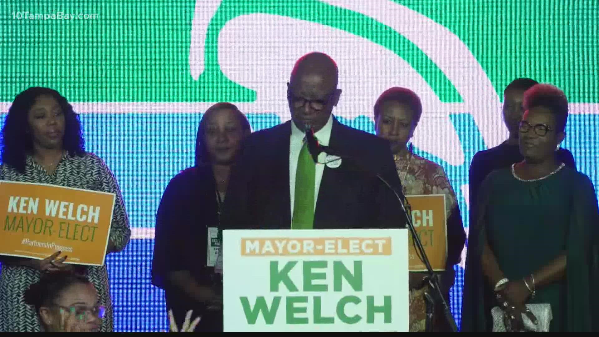 The people of St. Petersburg have made their voices heard in electing former Pinellas County Commissioner Ken Welch as their next mayor.