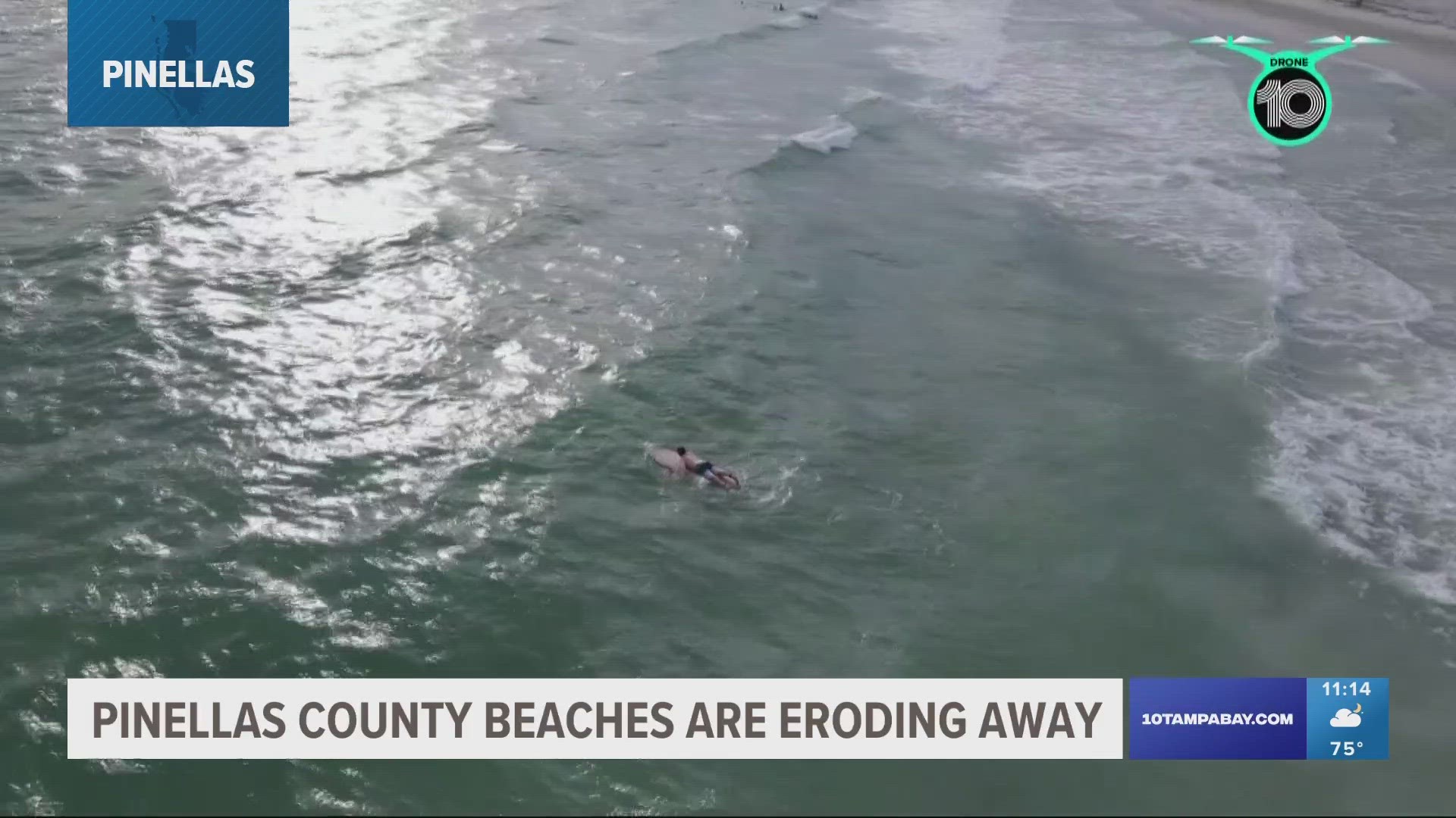 The Sand Key renourishment project is on a pause because the Army Corps of Engineers hasn't received signatures from private beach owners.