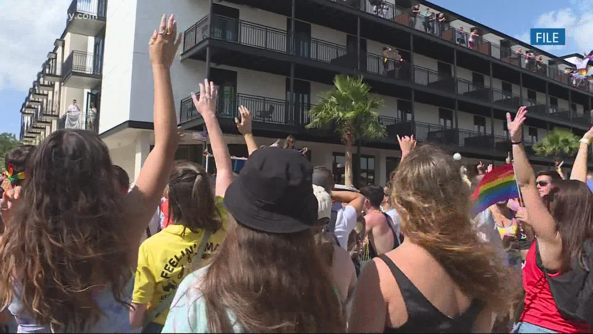 Organizers say the first celebration for this group brought out about 25,000 people. Now, they're anticipating more than 100,000.