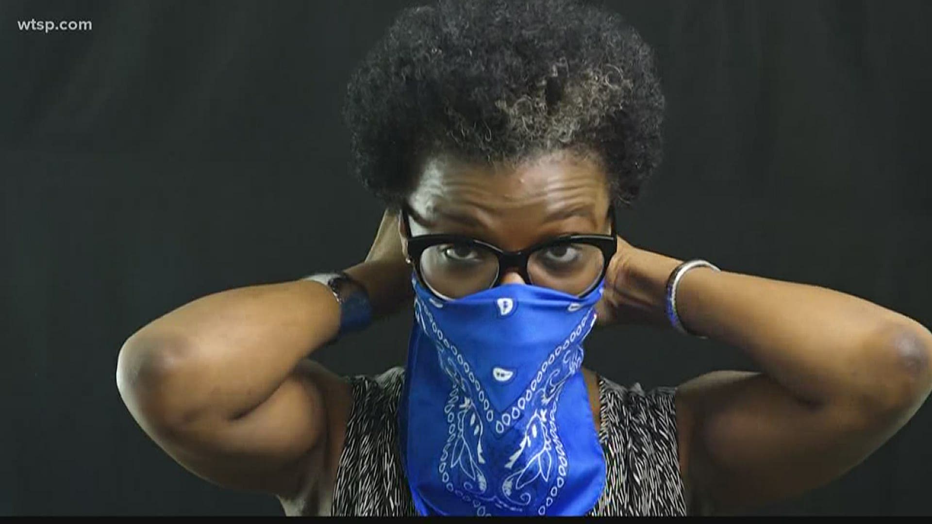 Tamika Cody takes a look at how you should be taking off a face mask.