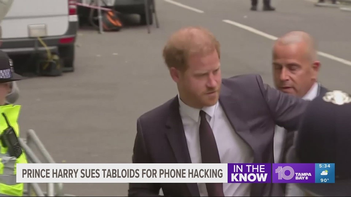Prince Harry testifies tabloids destroyed his childhood