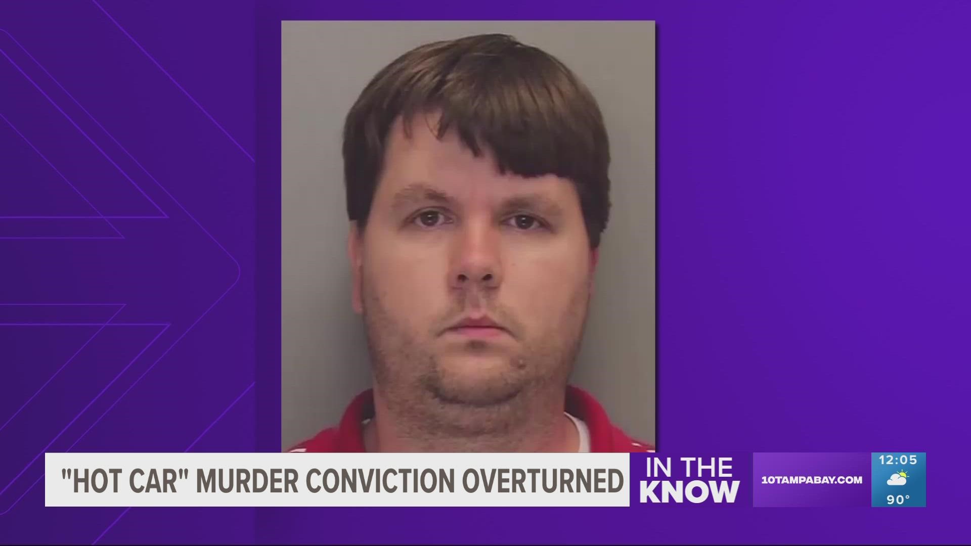 Justin Ross Harris, 41, was convicted in November 2016 on eight counts including malice murder in the death of his 22-month-old son, Cooper.