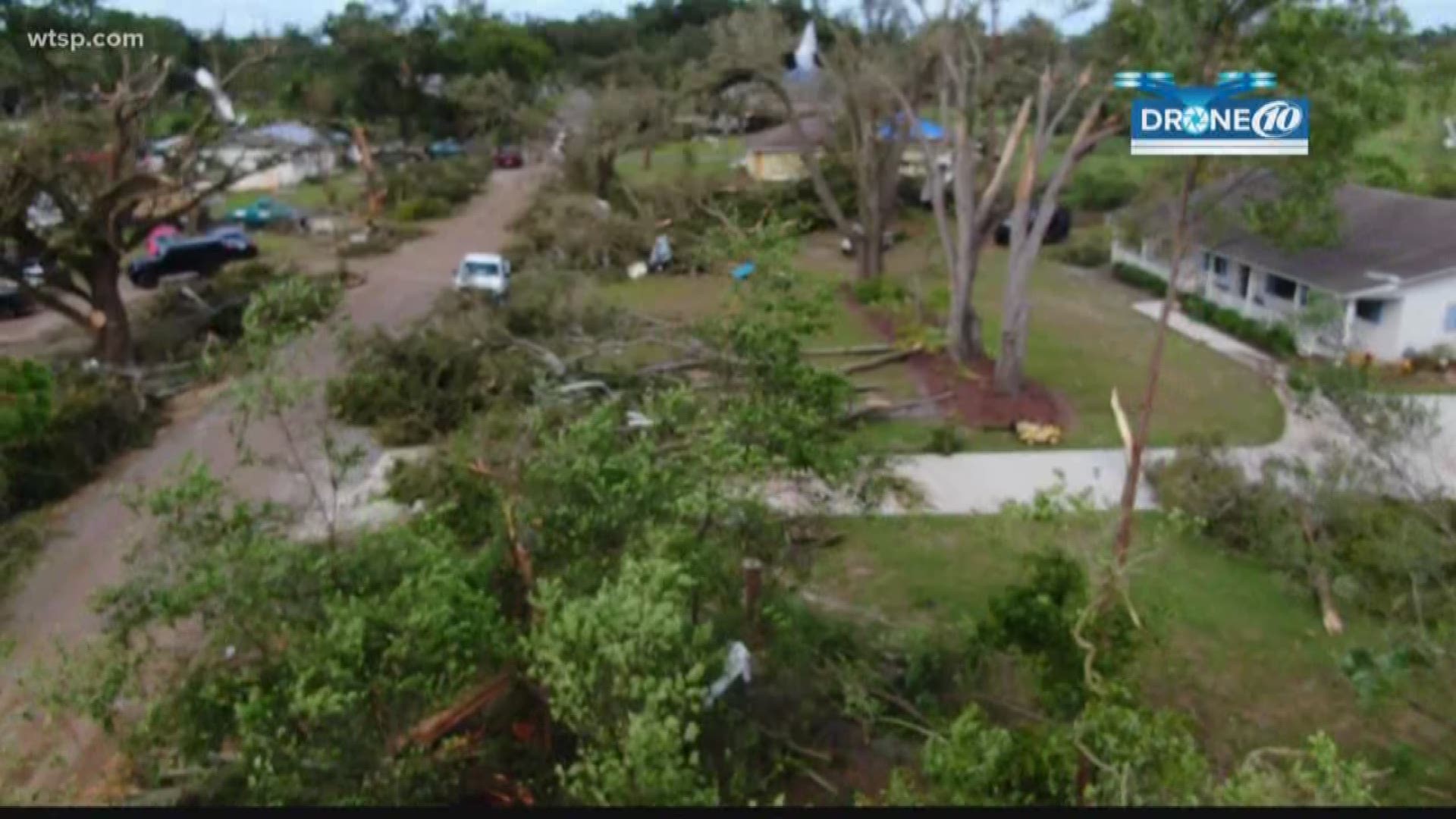 Days after and EF-2 tornado hit their community, the neighbors of Kathleen are still picking up the pieces. https://bit.ly/32Ek5B6