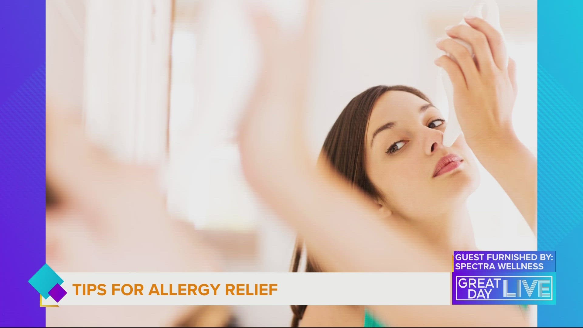 Tip for allergy relief