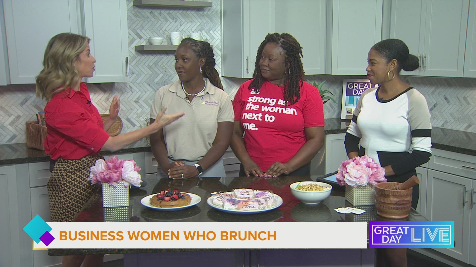 Join local female movers and shakers for "Business Women Who Brunch."