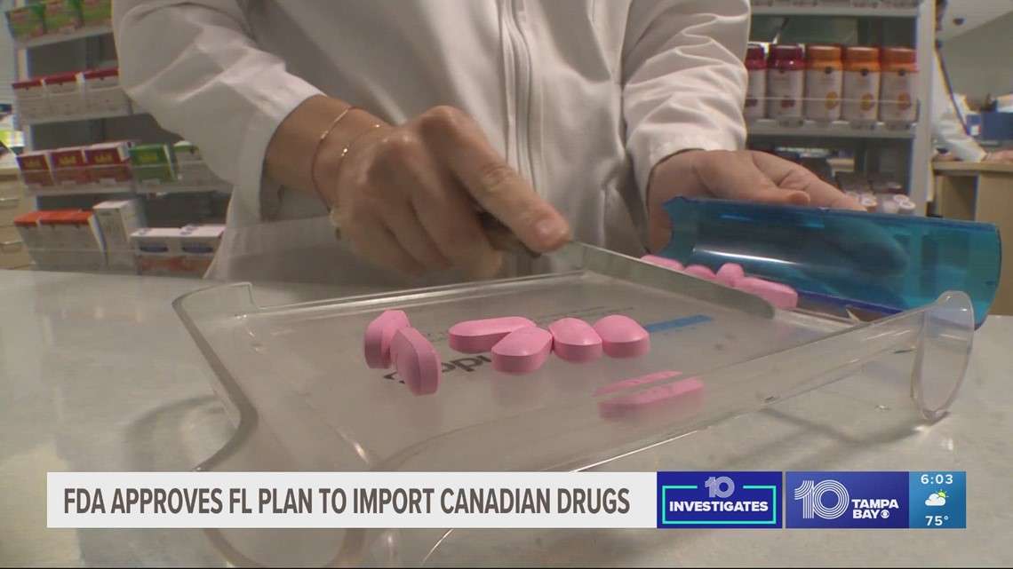 Florida can import prescription drugs from Canada, US regulators say