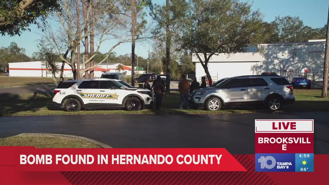 Hernando County deputies investigates potential bomb discovery in ...