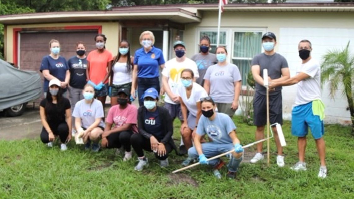 Paint Your Heart Out Tampa gives fresh paint to dozens of homes