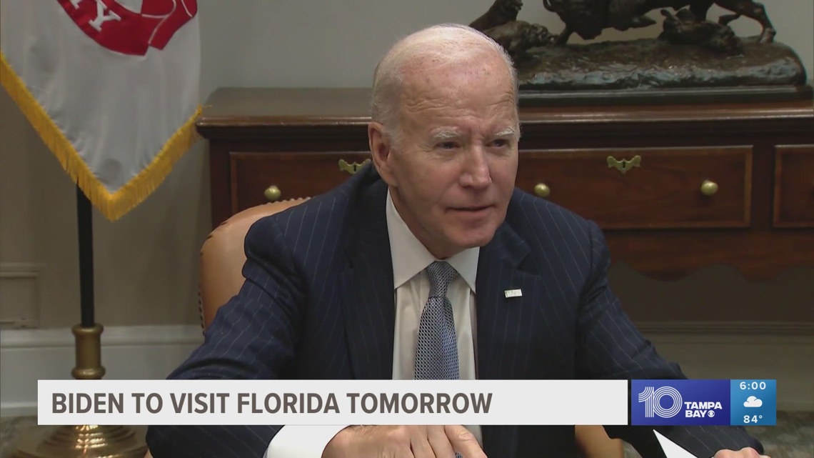 President Biden to visit Florida tomorrow after Hurricane Milton | wtsp.com