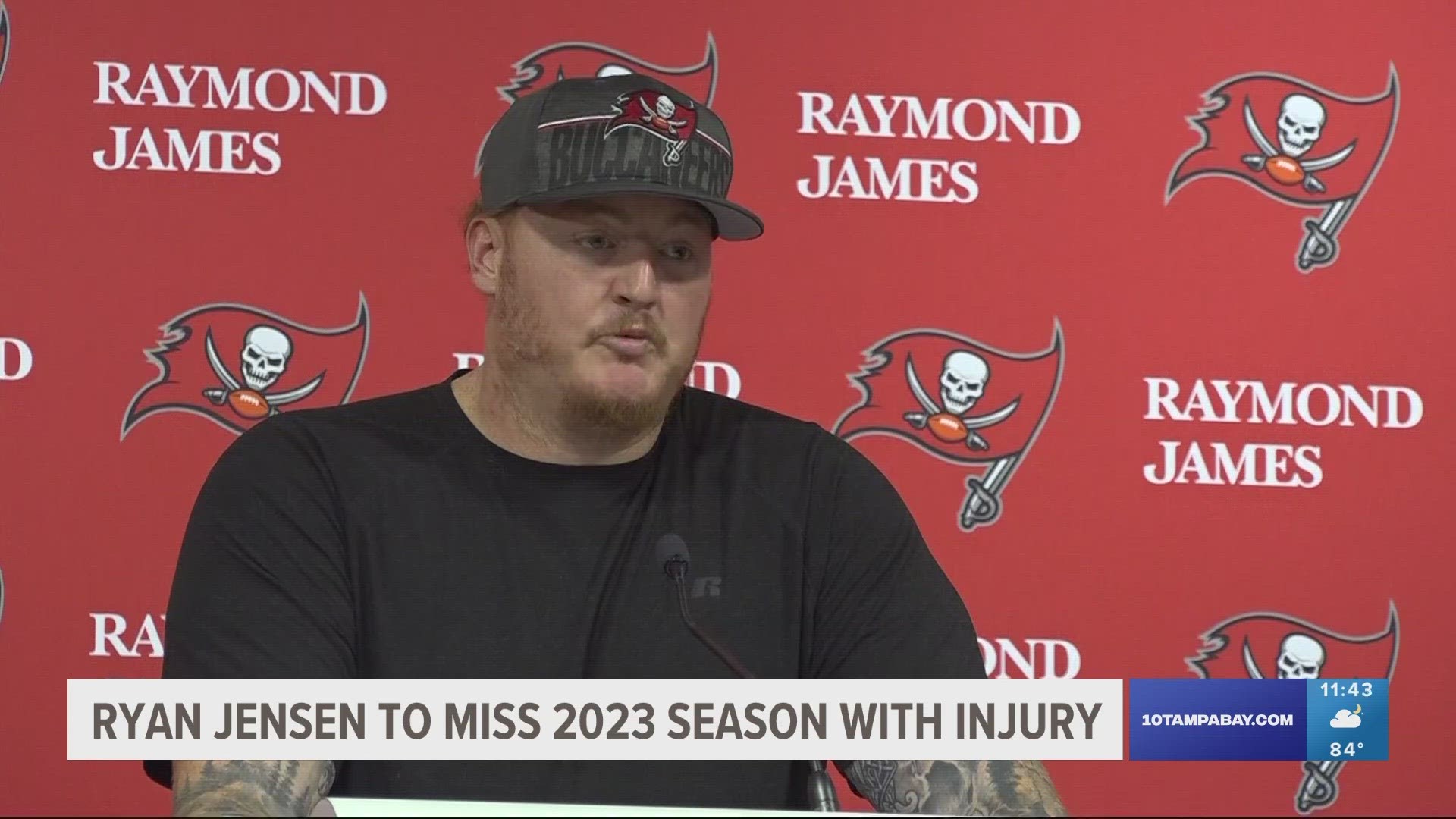 Bucs' Ryan Jensen to be placed on Injured Reserve, team confirms