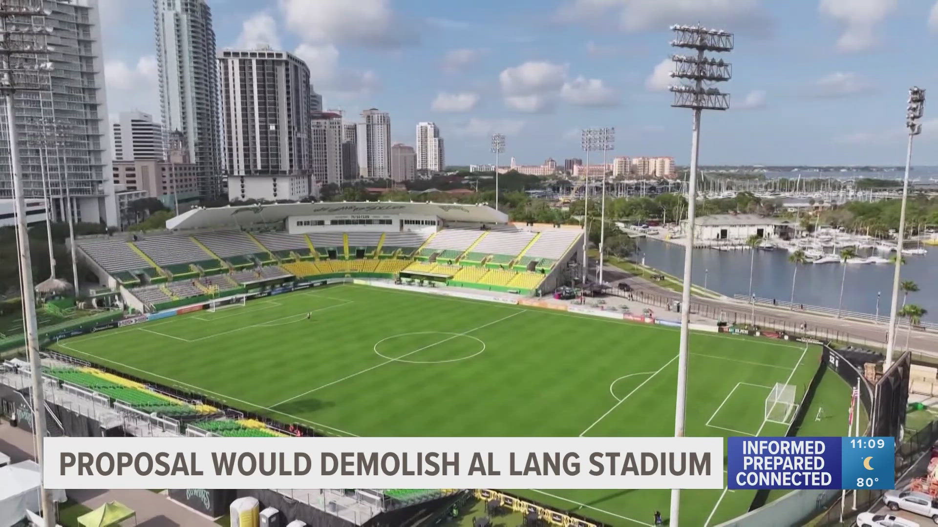 St. Pete council pushes back on Al Lang Stadium demolition plan | wtsp.com