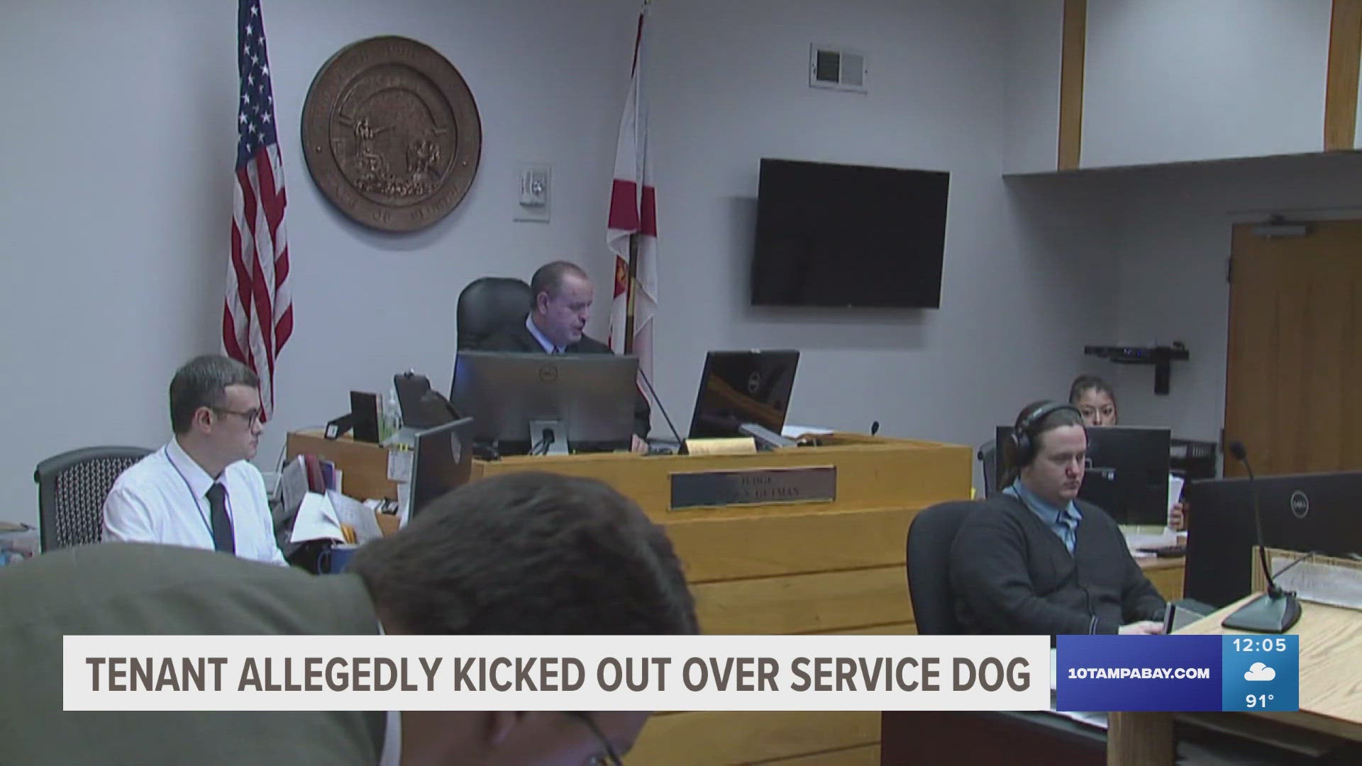 A Tampa Airbnb host is accused of kicking the tenant out. Florida law says service dogs must be allowed into lodging.