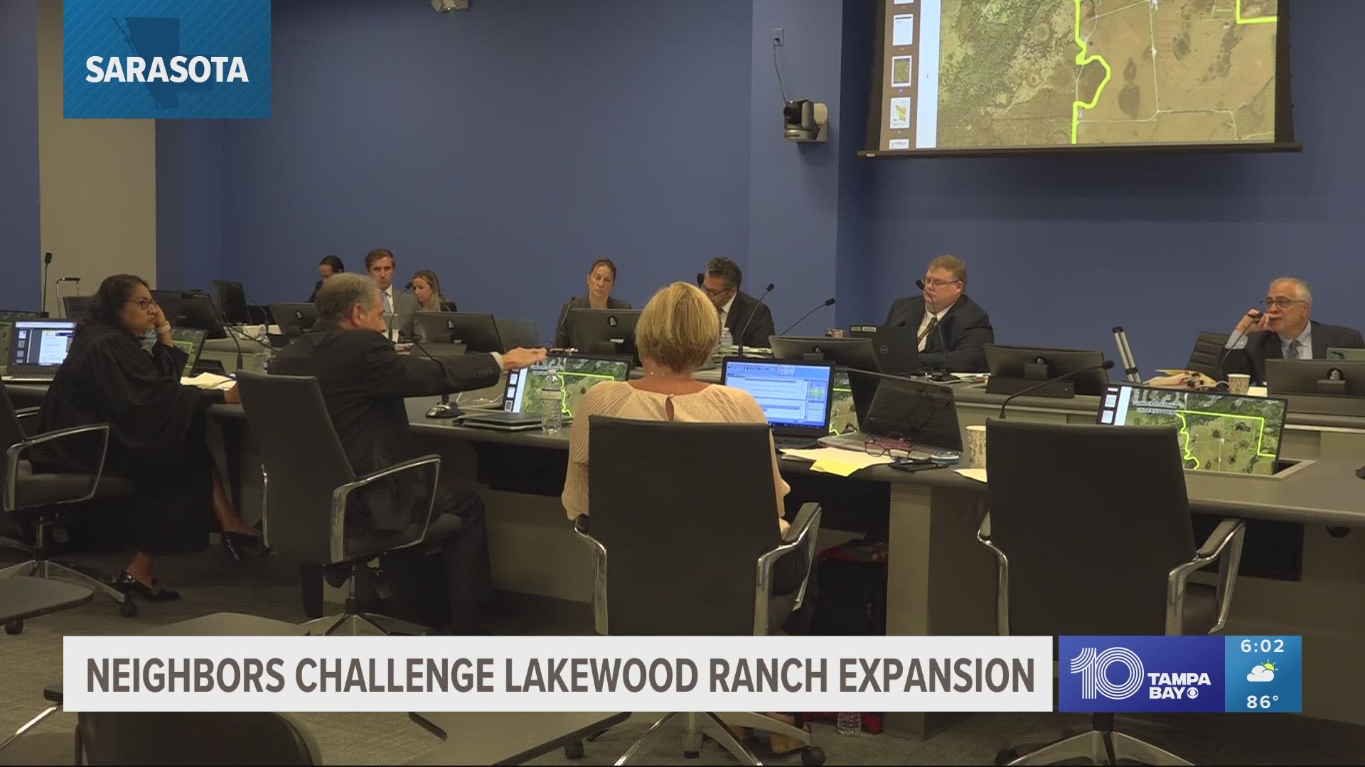 A hearing that began on Monday has concerned neighbors wondering about the expansion of Lakewood Ranch.