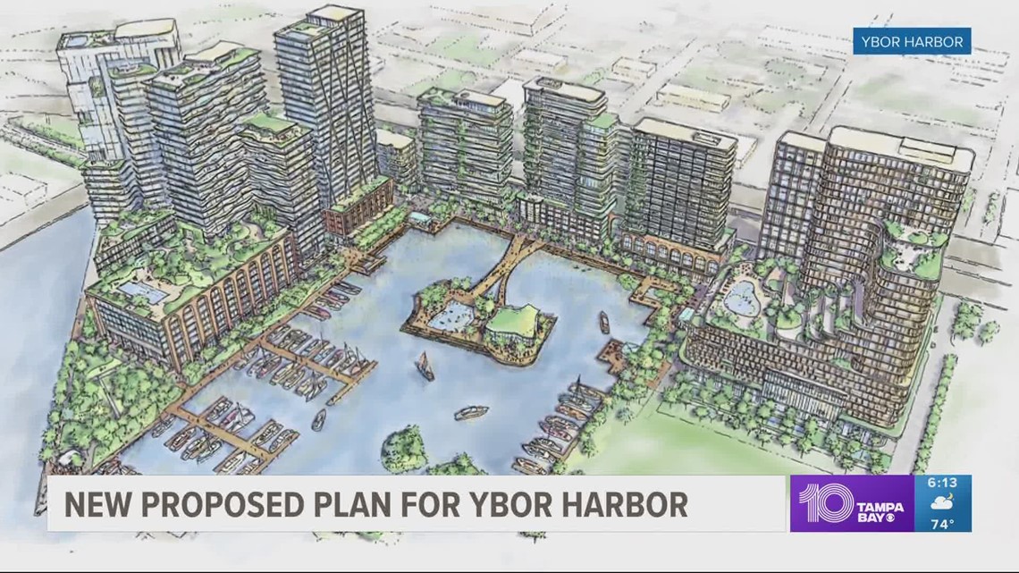 Rezoning application submitted for possible waterfront development around Ybor Channel