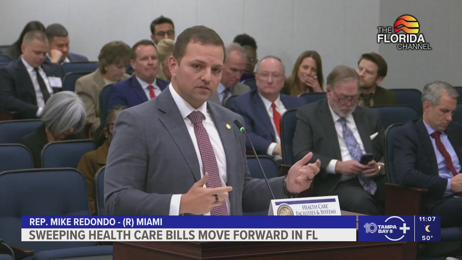 wtsp.com - Miguel Octavio - Sweeping healthcare bills with eye on One Big Beautiful Bill moving forward in Florida Legislature