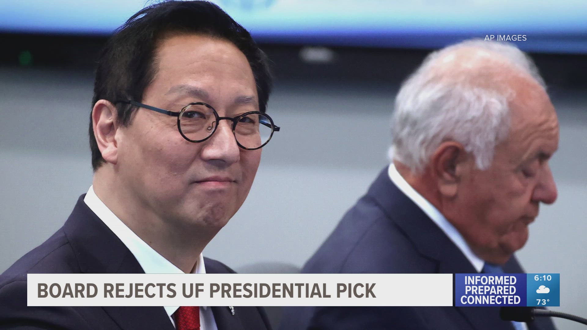 Santa Ono was unanimously approved by the school's board of trustees but voted against by the state board of governors.