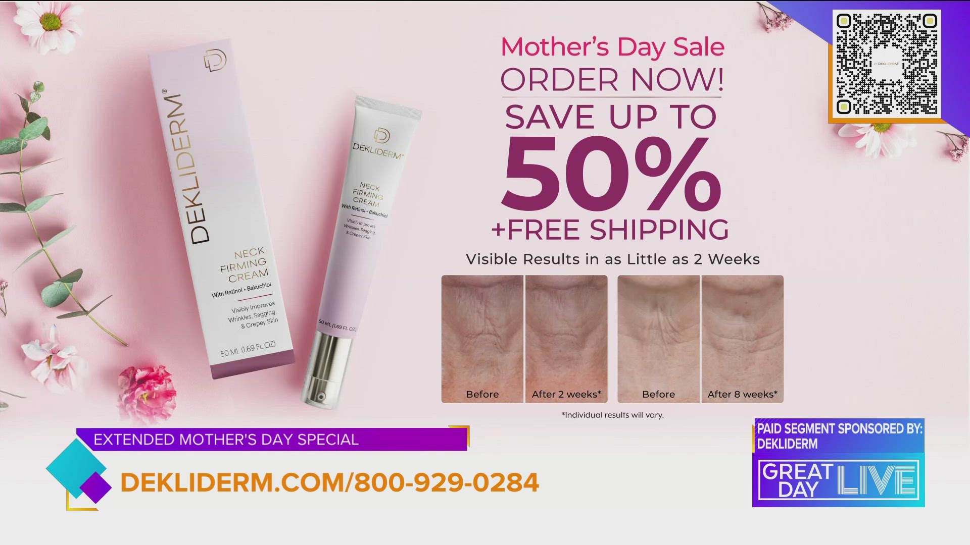 This story sponsored by Dekliderm. If you're looking to erase the signs of aging, Get in on this extended Mother's Day Deal with Dekliderm.
www.dekliderm.com