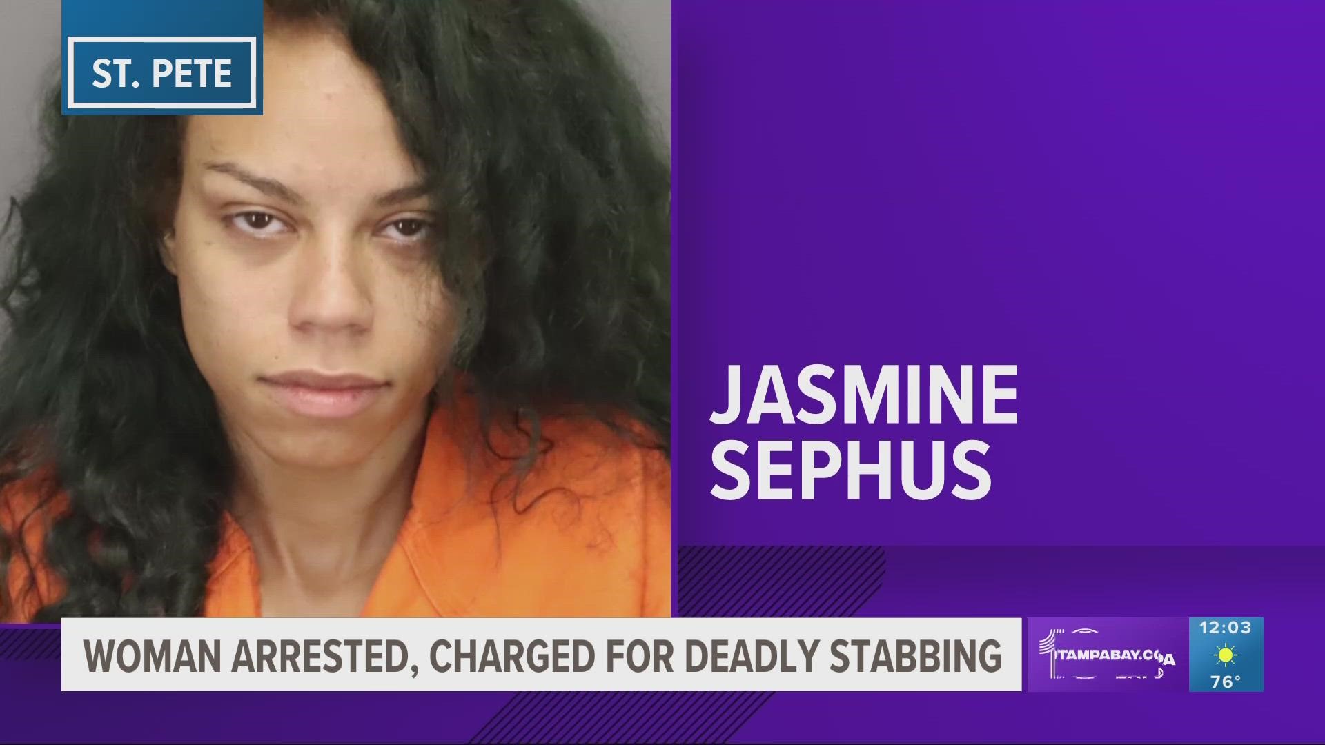 Jasmine Sephus, 32, was arrested and charged with second-degree murder.