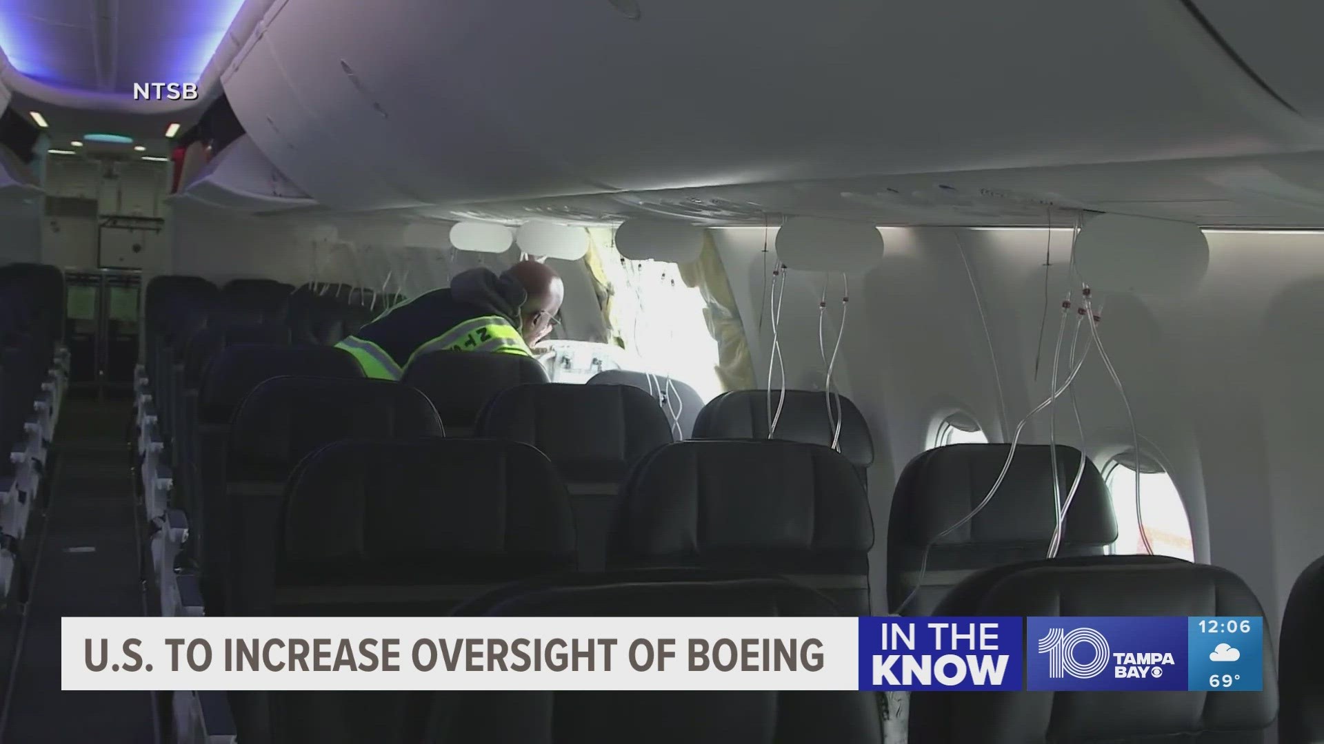 The U.S. will examine Boeing's quality control practices and part suppliers in an increase of oversight. Learn more about this and other national stories.
