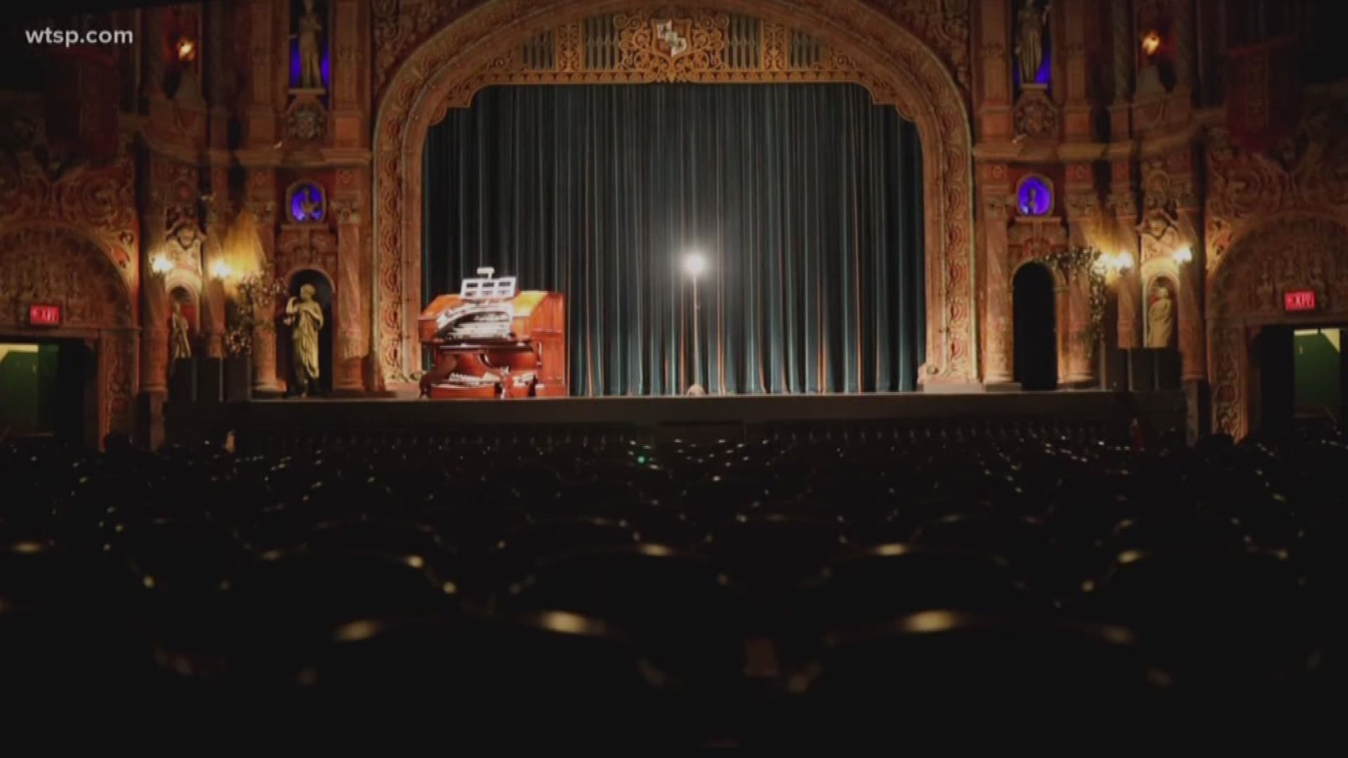 The Tampa Theatre is one of the few original movie Palaces still standing. Built in 1926, it's home to the original organ as well.