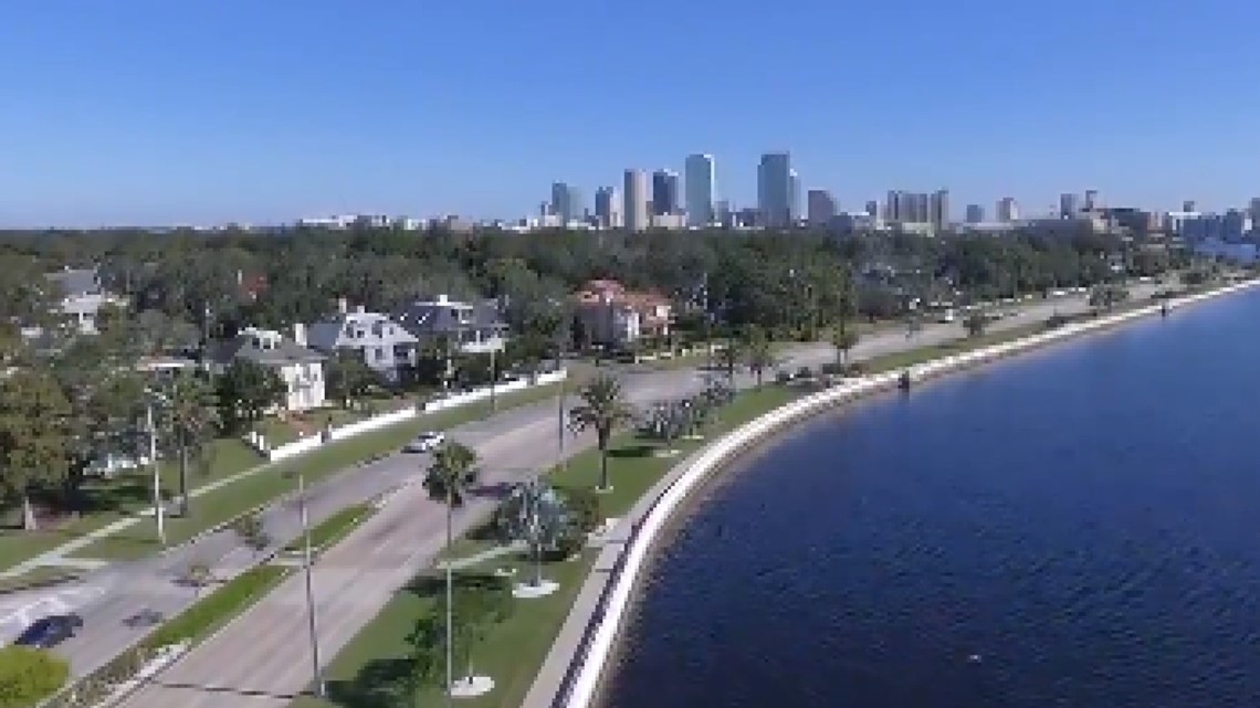 What time will Bayshore Boulevard be shut down Saturday?