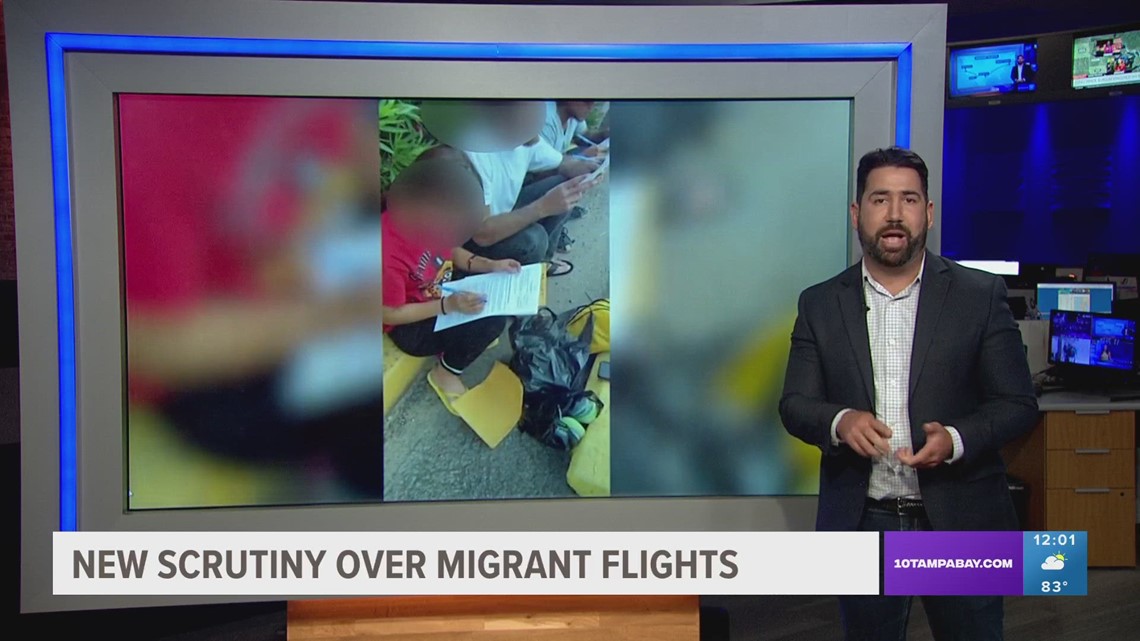 New scrutiny over migrant flights