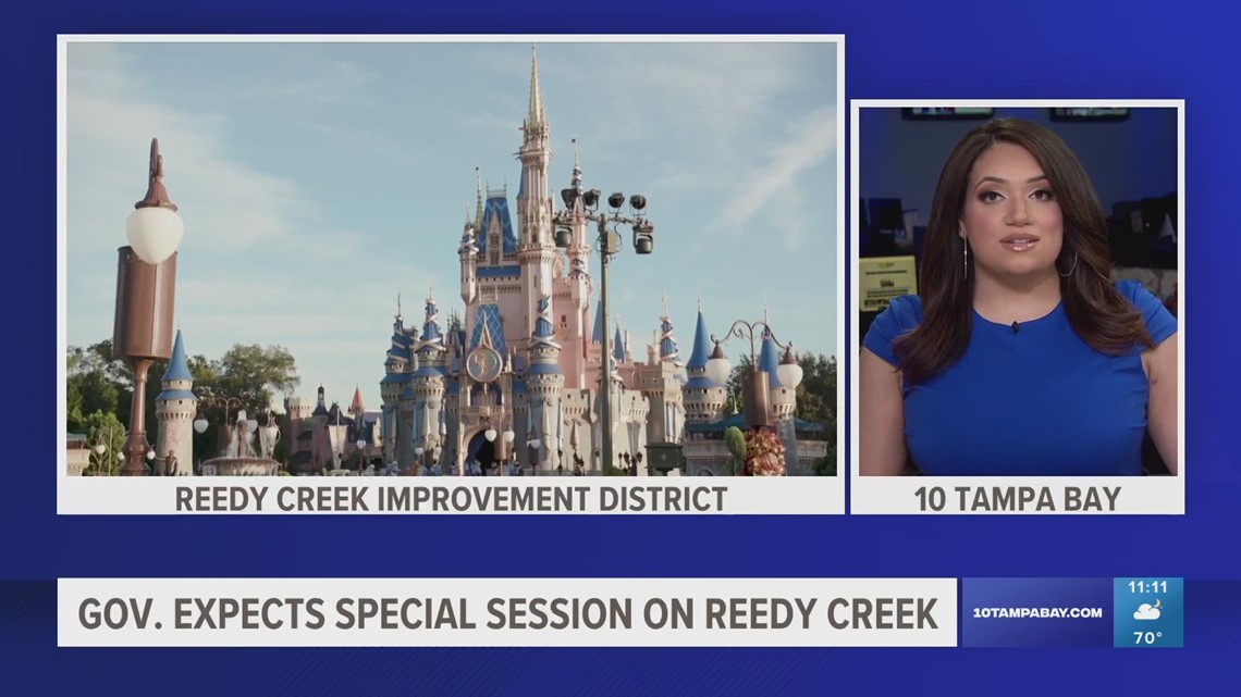 Governor's office expects special session on Reedy Creek district