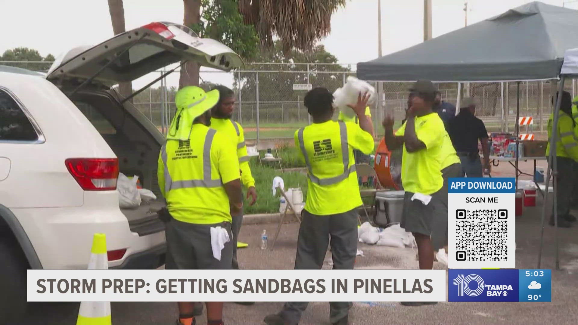 Sandbags can help protect your home or property from minor flooding. They do not protect from storm surge.