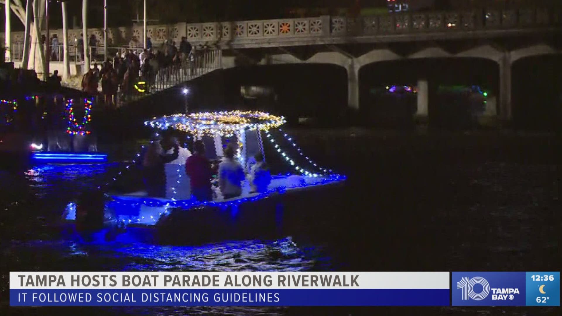 2020 Downtown Tampa Holiday Lighted Boat Parade See the lights
