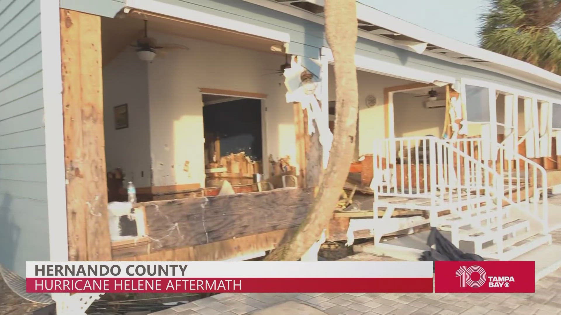 Hurricane Helene has left behind historic storm surge in coastal and low-lying areas across Hernando County, leading to widespread flooding and other severe impacts.