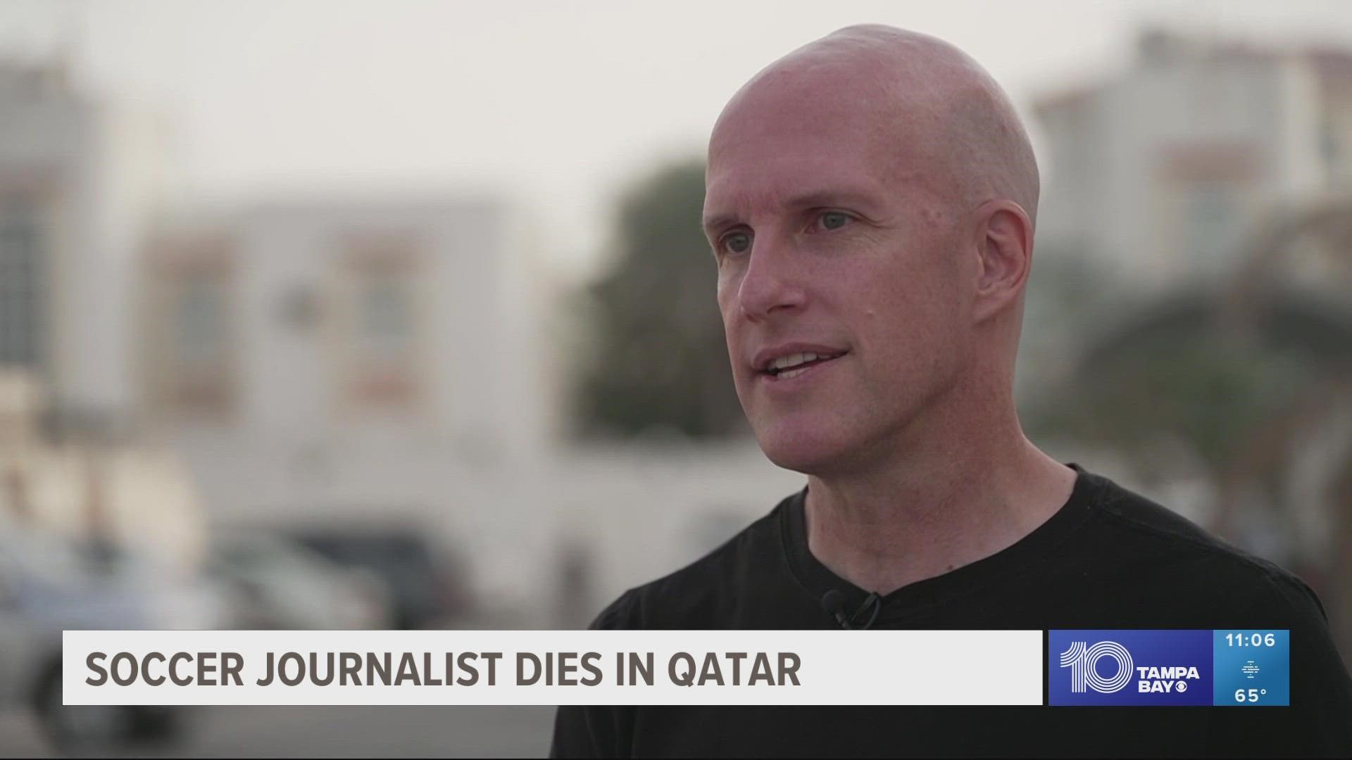 According to the Associated Press, well-known soccer writer Grant Wahl has died while covering the World Cup in Qatar