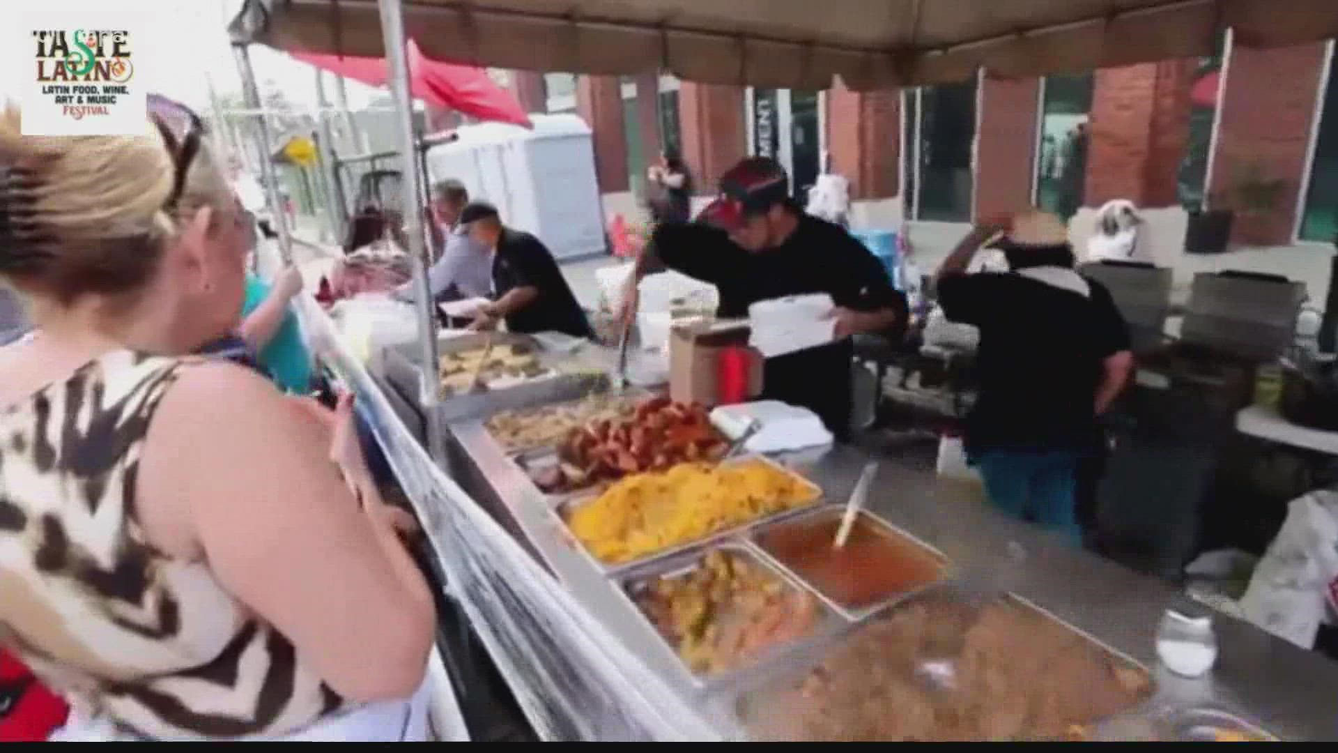 Good food and good music will draw in thousands on Sunday for the 3rd Annual Taste of Latino Festival.