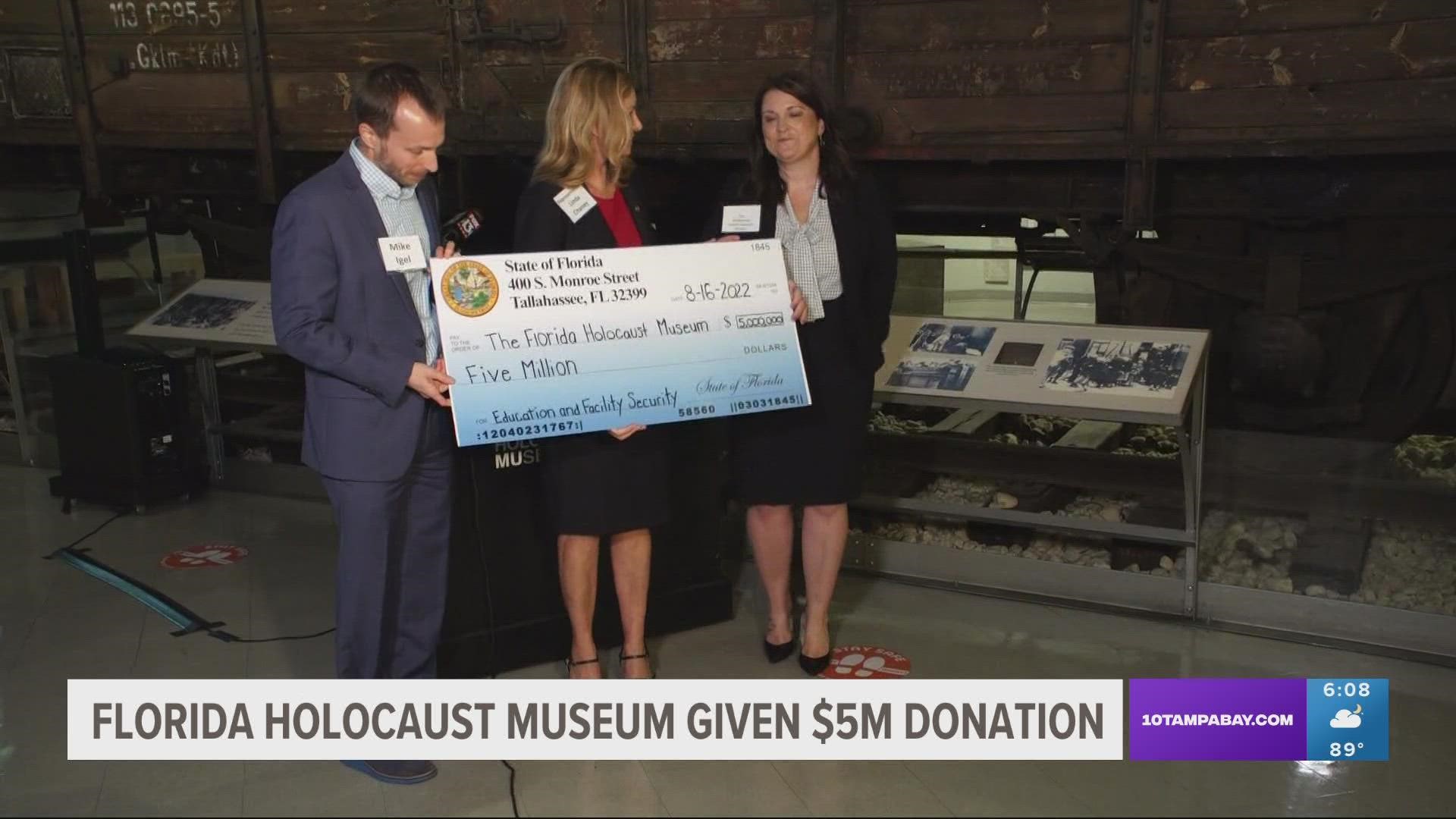 These funds will support technological improvements to help students and visitors engage with Holocaust survivor stories.