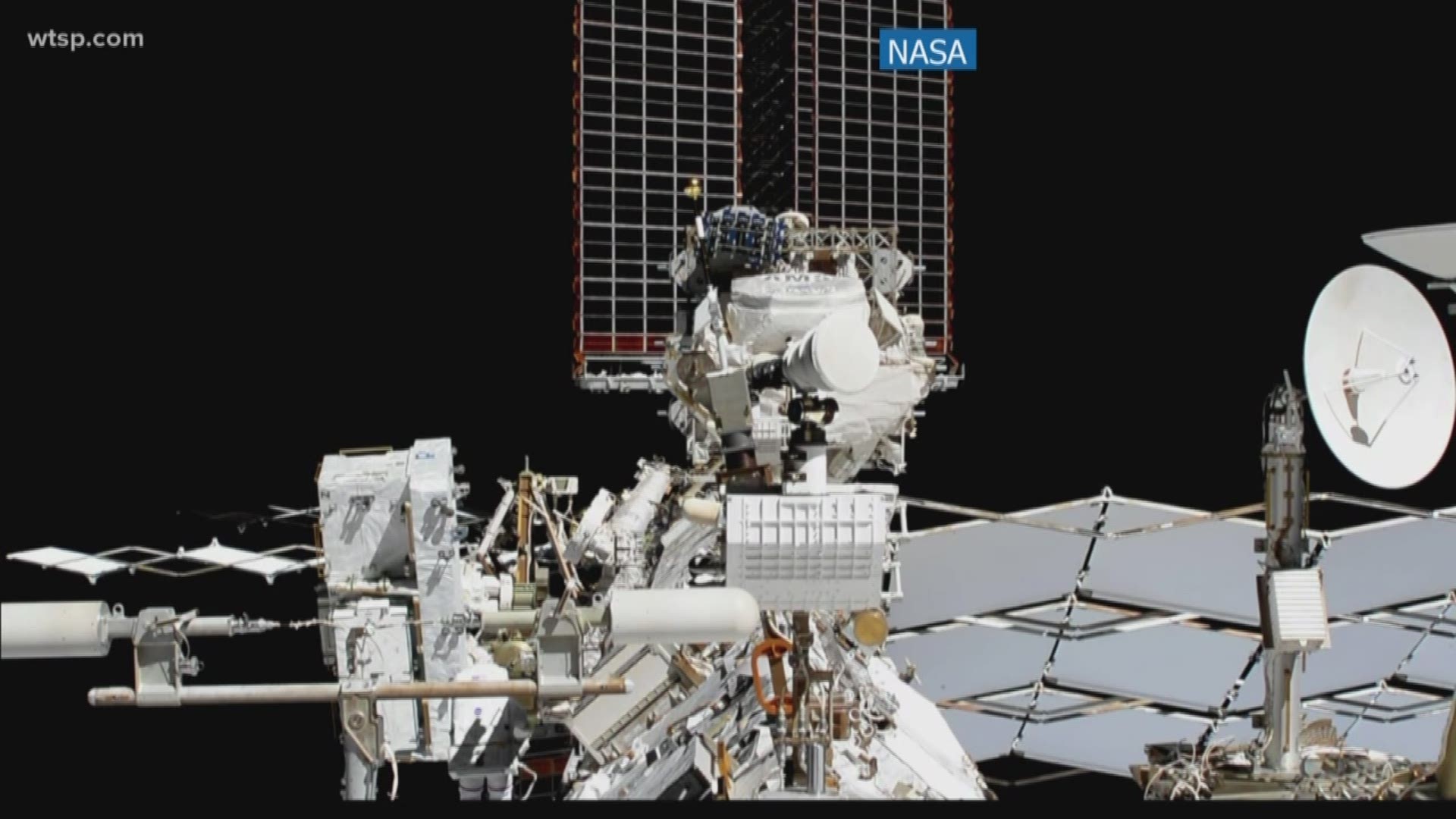 The $2 billion dollar piece of equipment was not designed to be repaired in space.