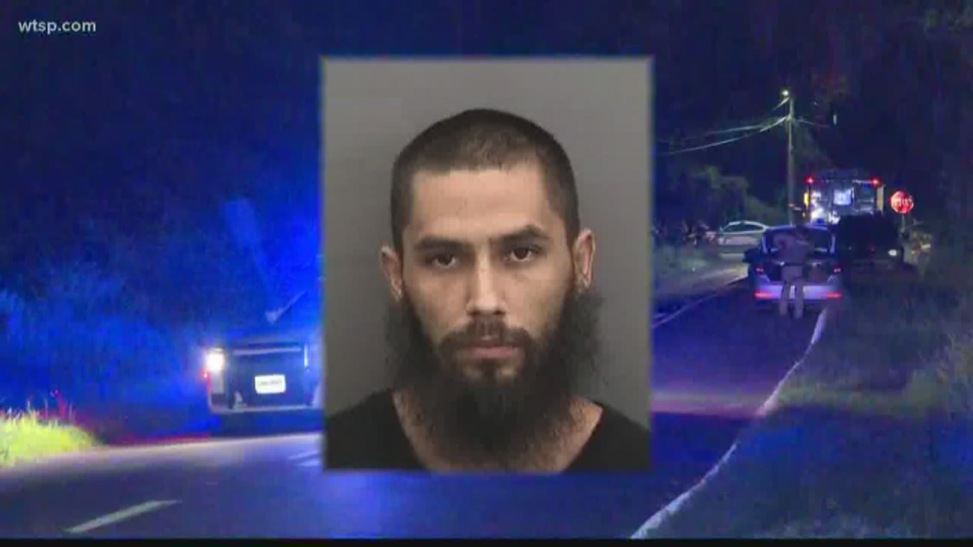 He was fighting with a man before he barricaded himself inside, but was since taken into custody, deputies say.