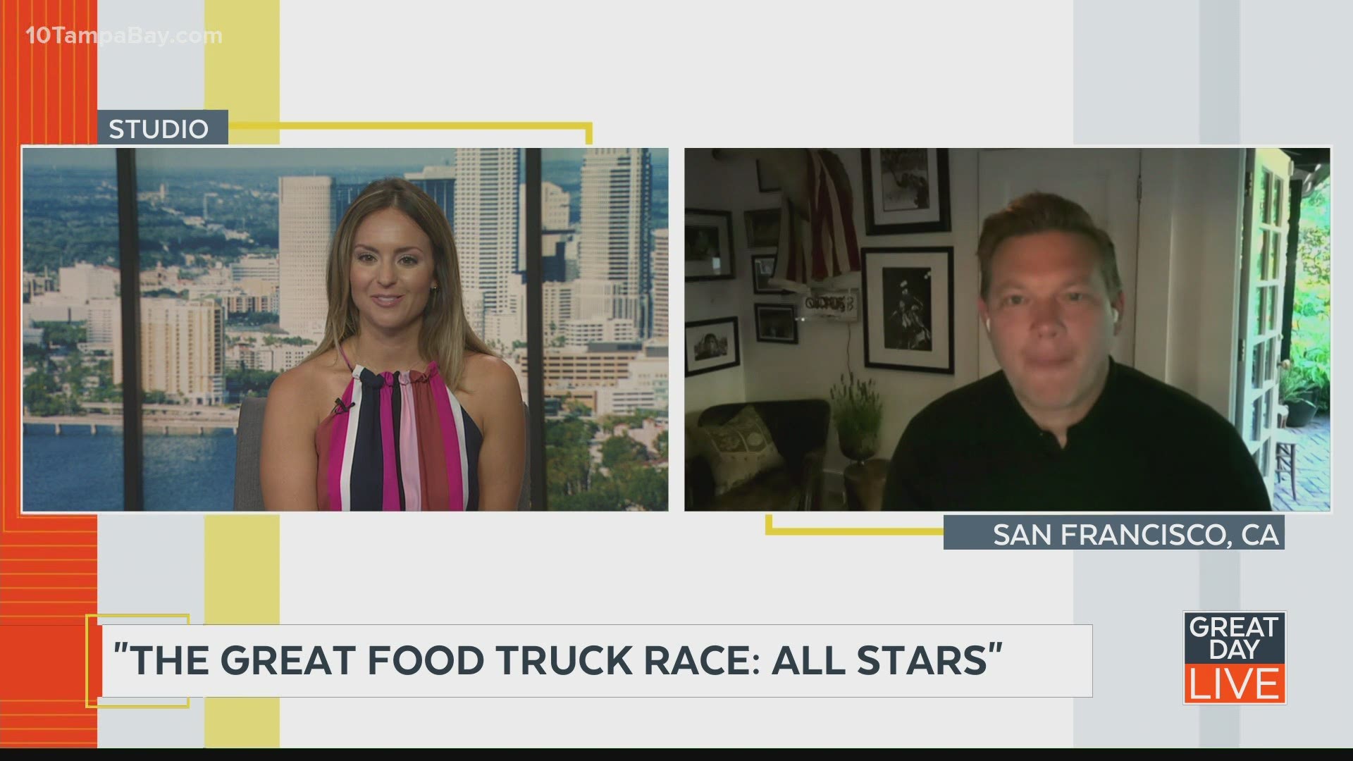 Host Tyler Florence talks “The Great Food Truck Race: All Stars”