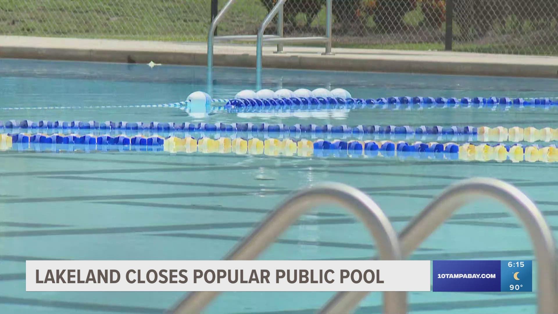 Work crews say they discovered a problem with the vinyl liner in the Simpson Park Pool a couple of weeks ago.