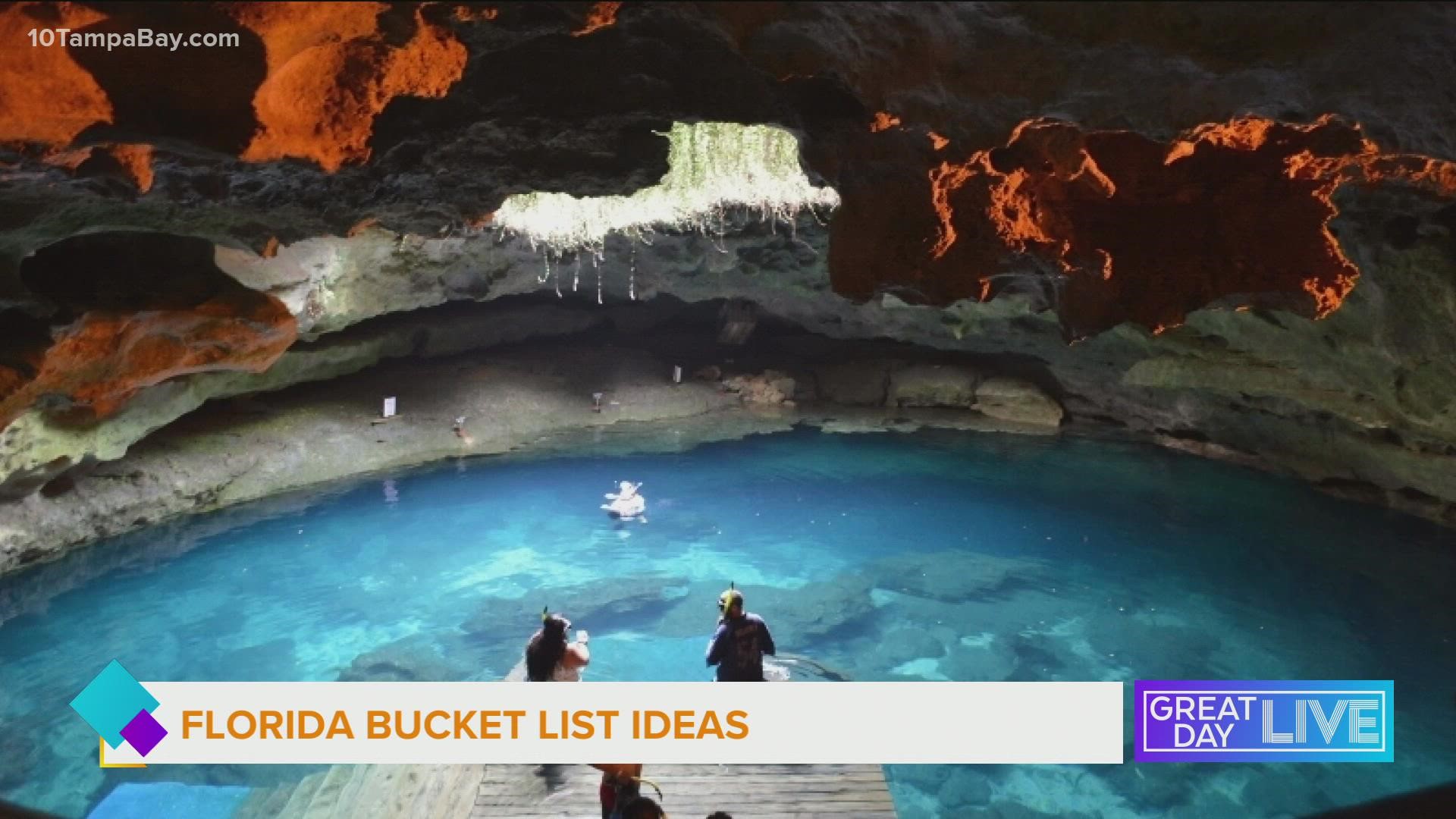 Outdoorsy Diva, Lauren Gay joins us with places that should be on your Florida bucket list.