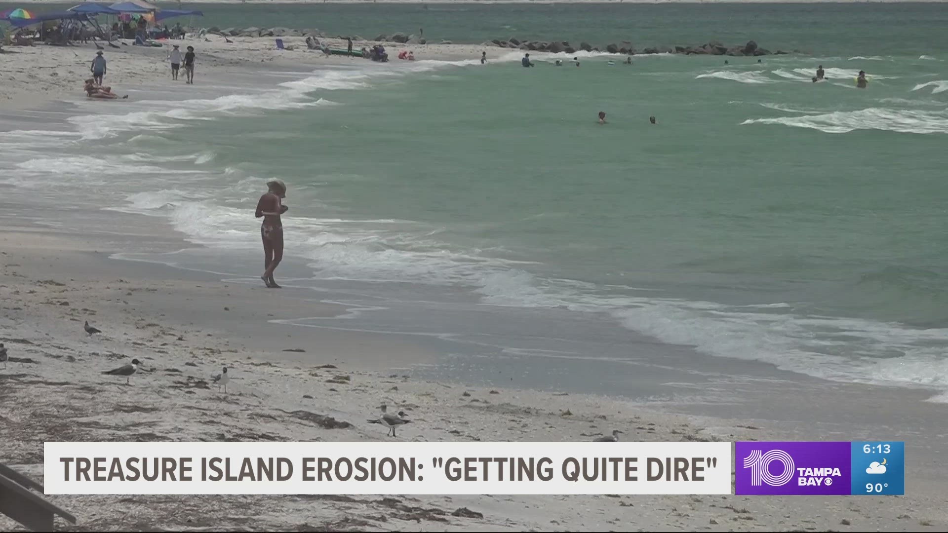 Sand erosion on Florida's west coast closes some beach crossovers