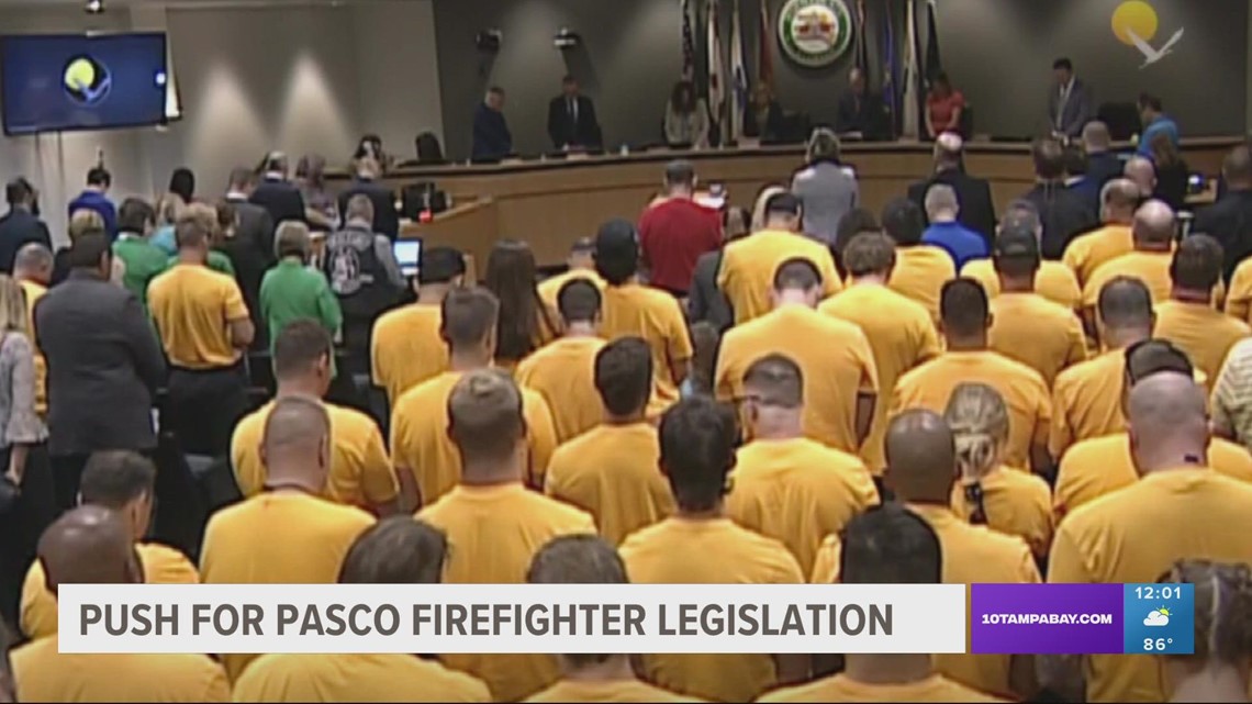 Pasco firefighters: The county isn't honoring cancer legislation - Vimarsana News