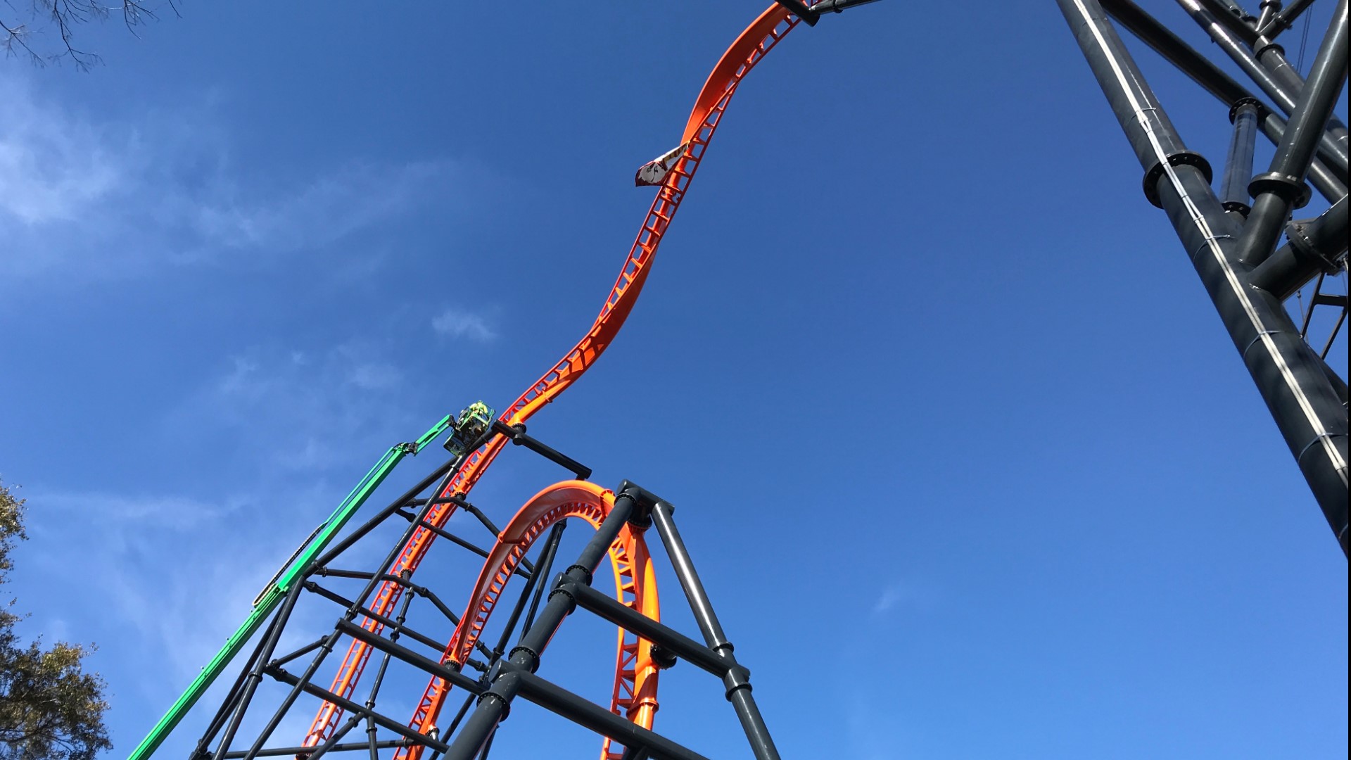 A behind the scenes look at Busch Gardens' new roller coaster, Tigris