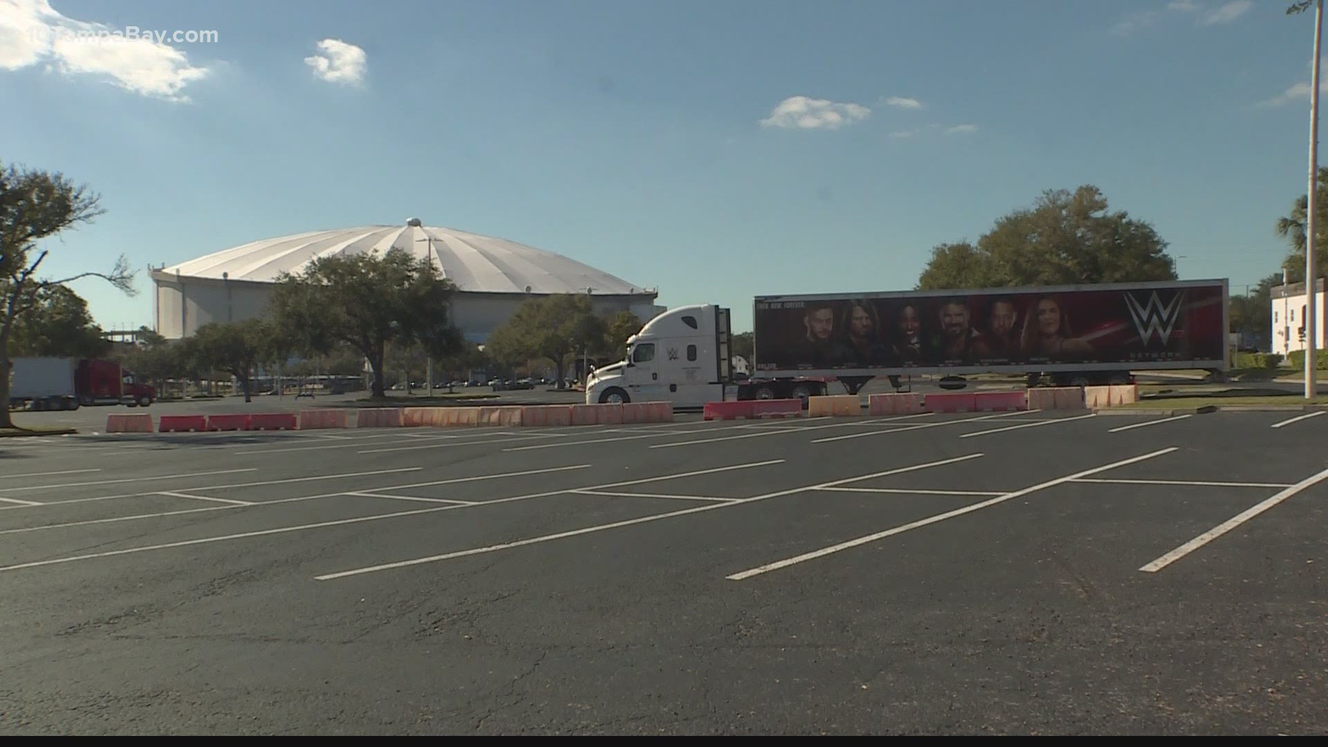 WWE ThunderDome will move into Tropicana Field next month