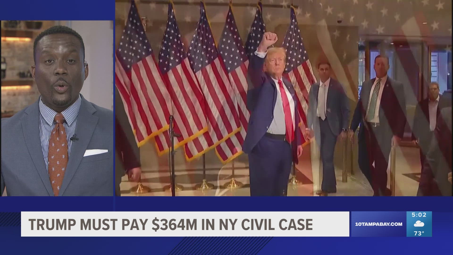 Donald Trump fraud verdict: $364 million penalty | wtsp.com