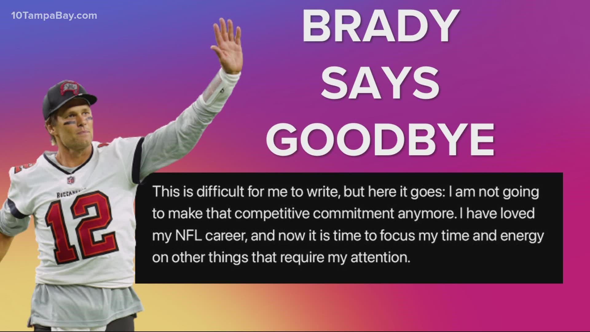 Tom Brady official retirement made on Instagram: Read the message