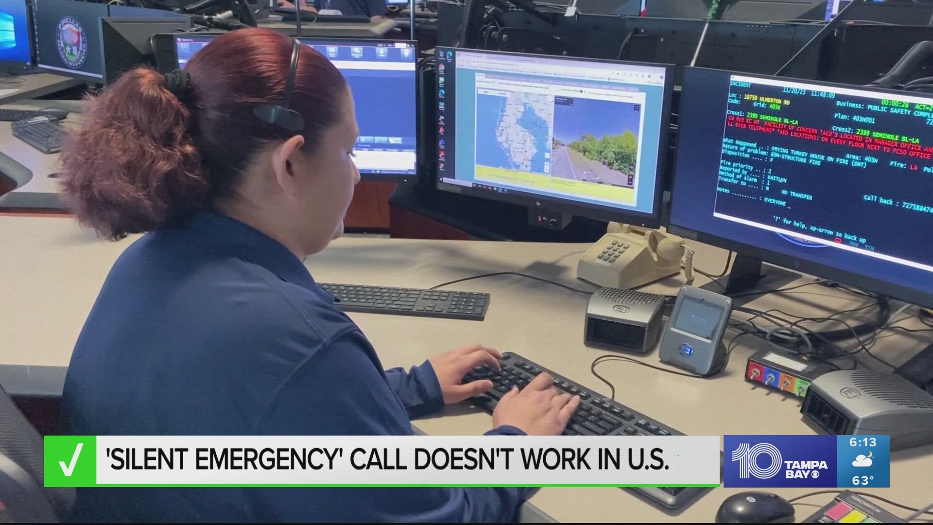 A VERIFY reader wondered if a post about getting emergency help without speaking was true. We can VERIFY that there's no national silent emergency number in the U.S.