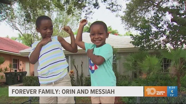 Orin and Messiah are brothers looking for a forever home full of energy and love