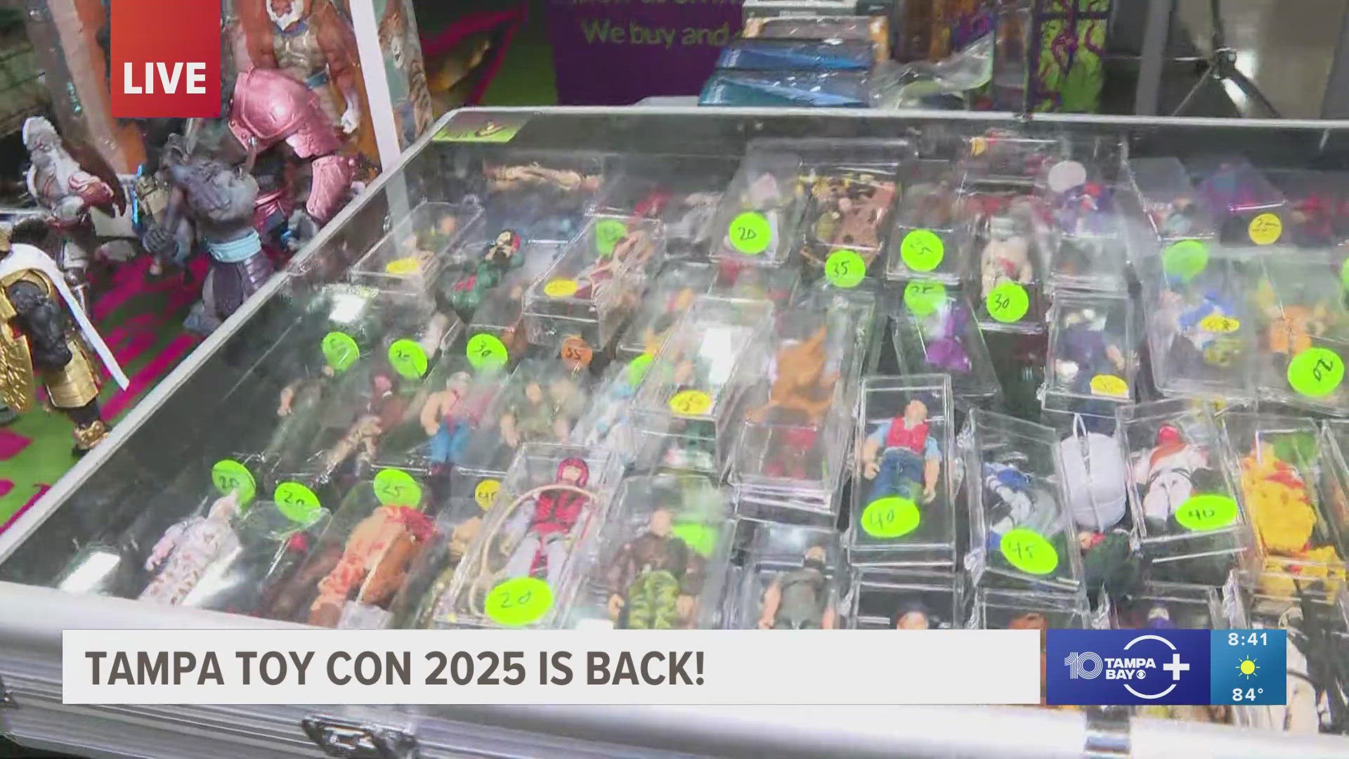 From Star Wars to Transformers, the Florida State Fairgrounds has turned into the ultimate playground at Tampa Toy Con.