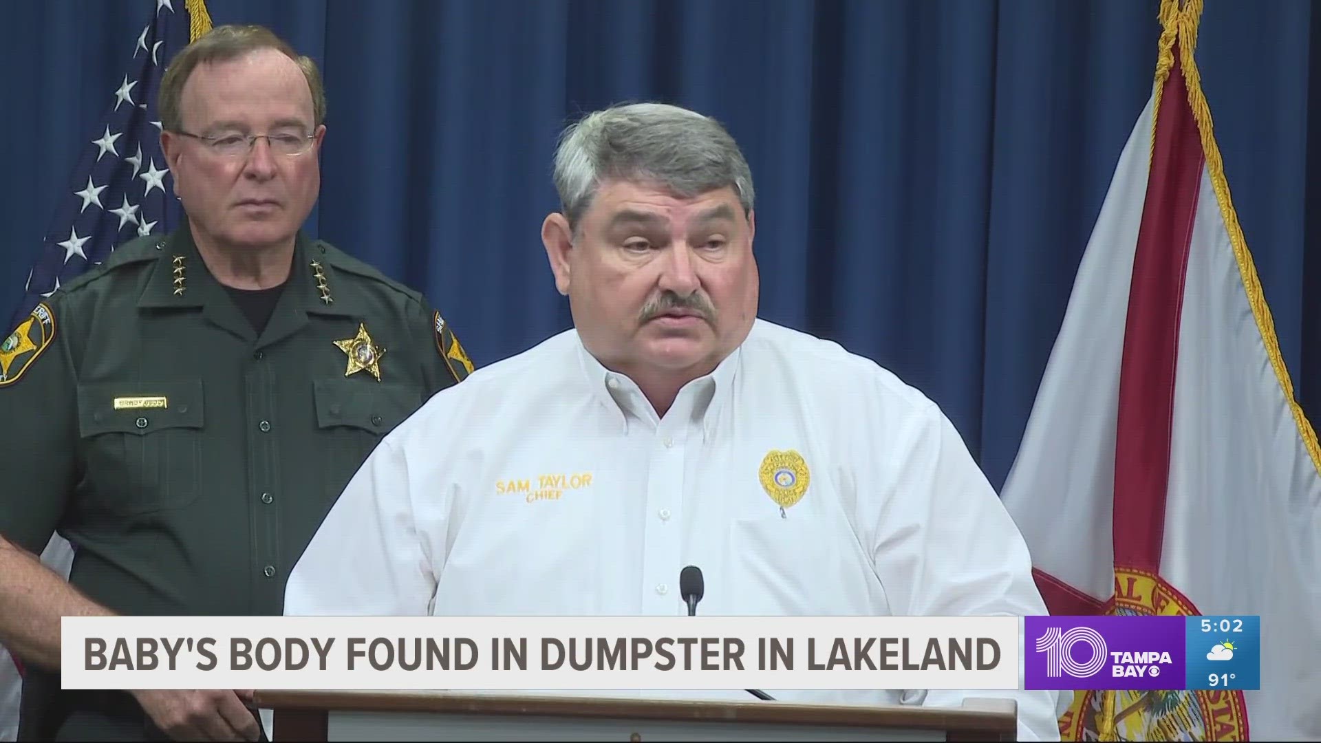 It's believed the body was in the dumpster for about 10 hours.