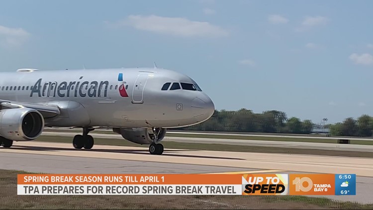 TPA prepares for record Spring Break with more than 70K travelers expected daily