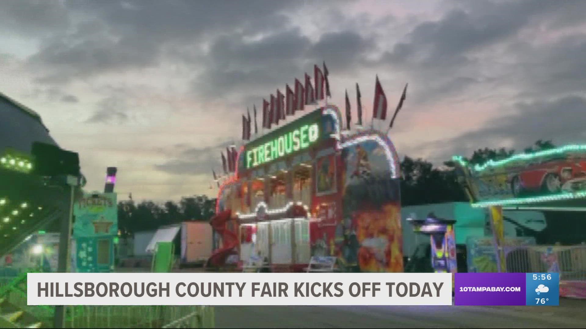 2022 Hillsborough County Fair Attractions, ticket prices